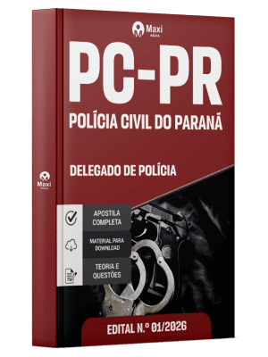 Apostila PC-PR 2026 em PDF - Delegado de Polícia
