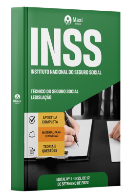 Apostila INSS 2025 - Técnico do Seguro Social - Legislação