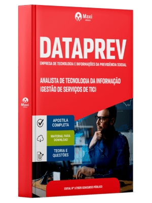 Apostila Dataprev 2026 - Analista de Tecnologia da Informação - Gestão de Serviços de TIC