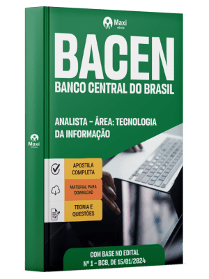 Apostila BACEN 2026 - Analista - Área: Tecnologia da Informação