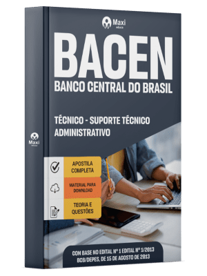 Apostila BACEN 2026 - Técnico - Suporte Técnico-Administrativo