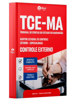 Apostila TCE-MA 2026 - Auditor Estadual de Controle Externo - Especialidade: Controle Externo