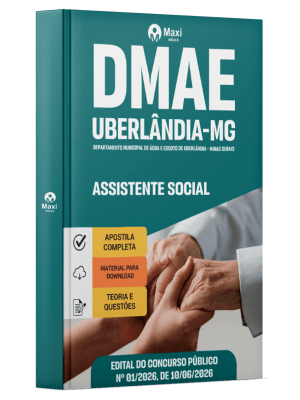Apostila DMAE Uberlândia-MG 2026 em PDF - Assistente Social