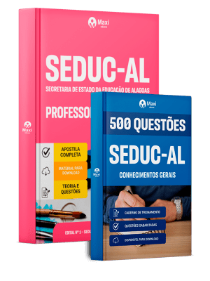 Combo SEDUC-AL 2026 - Professor Artes