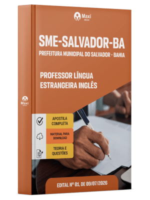 Apostila SME Salvador-BA 2026 - Professor Língua Estrangeira Inglês