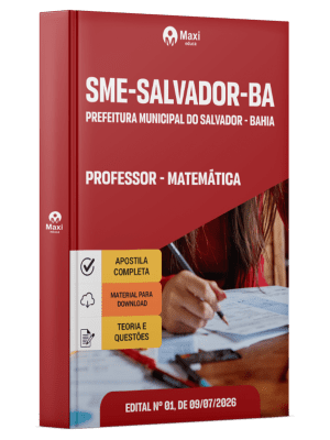 Apostila SME Salvador-BA 2026 - Professor - Matemática