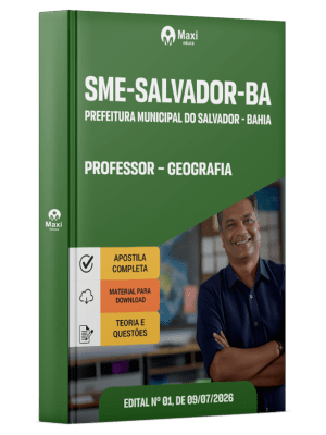 Apostila SME Salvador-BA 2026 - Professor - Geografia