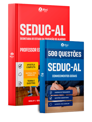 Combo SEDUC-AL 2026 - Professor Educação Física