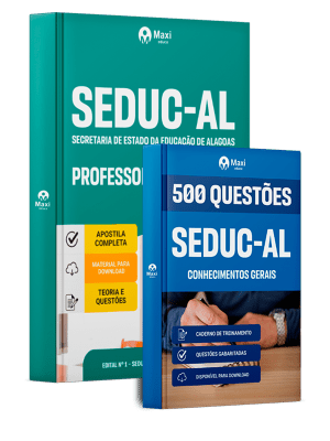 Combo SEDUC-AL 2026 - Professor Filosofia