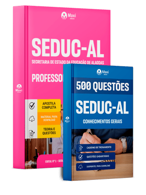 Combo SEDUC-AL 2026 - Professor Geografia