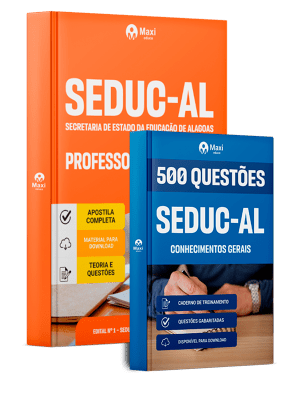 Combo SEDUC-AL 2026 - Professor História