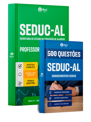 Combo SEDUC-AL 2026 - Professor Matemática