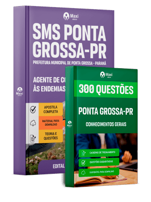 Combo Prefeitura de Ponta Grossa-PR 2026 - Agente de Combate às Endemias