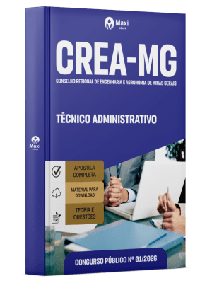 Apostila CREA-MG 2026 - Técnico Administrativo