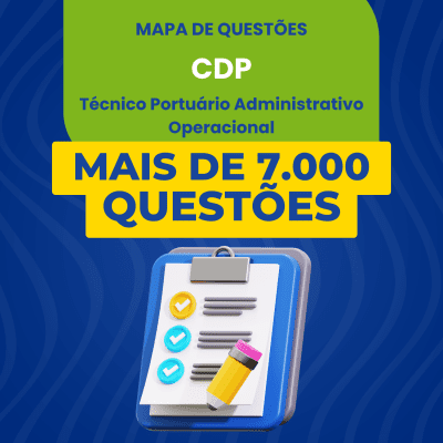 Mapa de Questões Online - CDP - Técnico Portuário Administrativo - Operacional - 7 Mil Questões