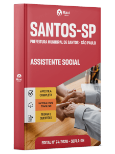 Apostila Prefeitura de Santos - SP 2026 - Assistente Social