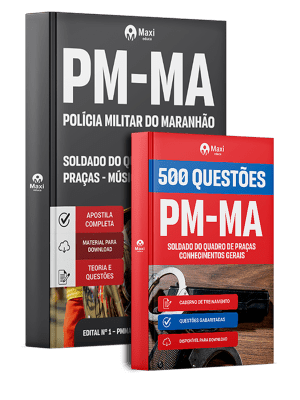 Combo PM-MA 2026 - Soldado do Quadro de Praças - Músicos