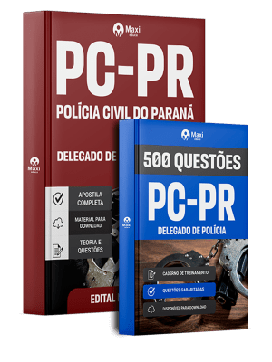 Combo PC-PR 2026 - Delegado de Polícia