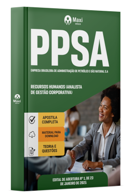 Apostila PPSA 2025 - Recursos Humanos (Analista De Gestão Corporativa)