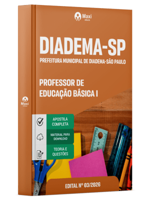 Apostila Prefeitura de Diadema - SP 2026 - Professor de Educação Básica I