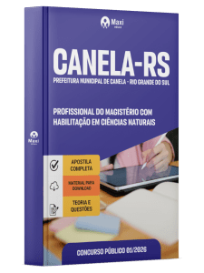 Apostila Prefeitura de Canela-RS 2026 - Profissional do Magistério com Habilitação em Ciências Naturais