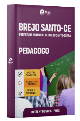 Apostila Prefeitura de Brejo Santo-CE 2025 - Pedagogo