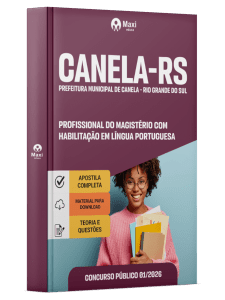 Apostila Prefeitura de Canela-RS 2026 - Profissional do Magistério com Habilitação em Língua Portuguesa