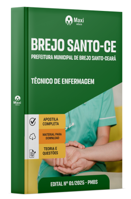 Apostila Prefeitura de Brejo Santo-CE 2025 - Técnico de Enfermagem