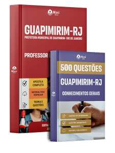 Combo Prefeitura de Guapimirim-RJ 2026 - Professor I - Ciências