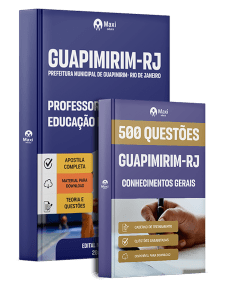 Combo Prefeitura de Guapimirim-RJ 2026 - Professor I - Educação Física