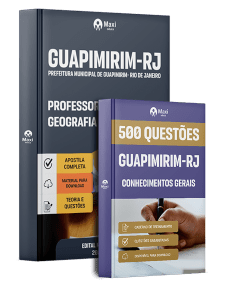 Combo Prefeitura de Guapimirim-RJ 2026 - Professor I - Geografia