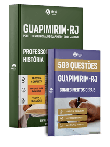 Combo Prefeitura de Guapimirim-RJ 2026 - Professor I - História