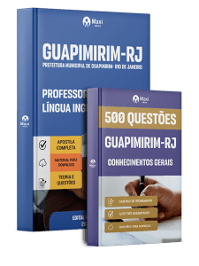 Combo Prefeitura de Guapimirim-RJ 2026 - Professor I - Língua Inglesa