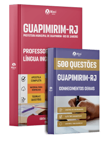 Combo Prefeitura de Guapimirim-RJ 2026 - Professor I - Língua Portuguesa