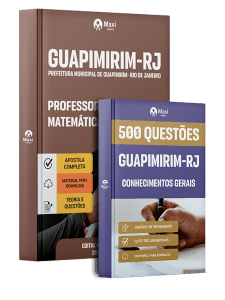 Combo Prefeitura de Guapimirim-RJ 2026 - Professor I - Matemática