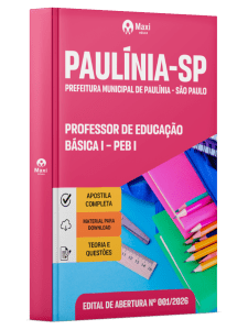 Apostila Prefeitura de Paulínia - SP 2026 - Professor de Educação Básica I - PEB I