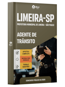 Apostila Prefeitura de Limeira - SP 2026 - Agente de Trânsito