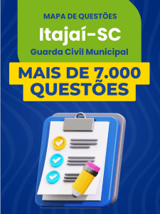 Mapa de Questões Online - Pref. Itajaí-SC - Guarda Civil Municipal - 7 Mil Questões