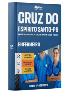 Apostila Prefeitura de Cruz do Espírito Santo-PB 2026 - Enfermeiro