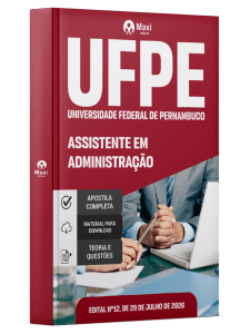 Apostila UFPE 2026 - Técnico Administrativo em Educação - Assistente em Administração