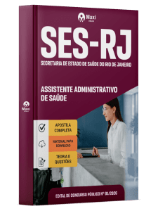 Apostila SES-RJ 2026 - Assistente Administrativo de Saúde
