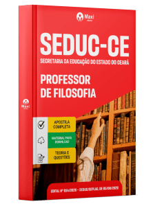Apostila SEDUC-CE 2026 - Professor de Filosofia