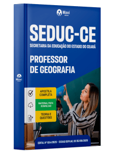 Apostila SEDUC-CE 2026 - Professor de Geografia