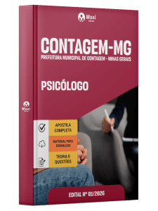 Apostila Prefeitura de Contagem - MG 2026 - Psicólogo