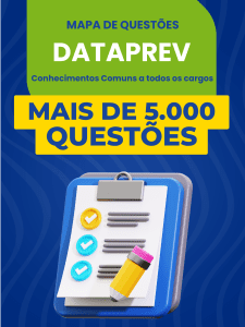 Mapa de Questões Online - DATAPREV - Conhecimentos Comuns a Todos os Cargos - 5 Mil Questões