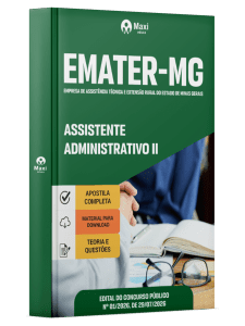 Apostila EMATER-MG 2026 - Assistente Administrativo II