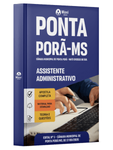 Apostila Câmara de Ponta Porã-MS 2026 - Assistente Administrativo