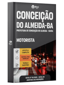 Apostila Prefeitura de Conceição do Almeida-BA 2026 - Motorista