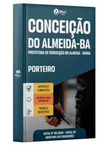 Apostila Prefeitura de Conceição do Almeida-BA 2026 - Porteiro