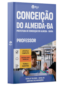 Apostila Prefeitura de Conceição do Almeida-BA 2026 - Professor